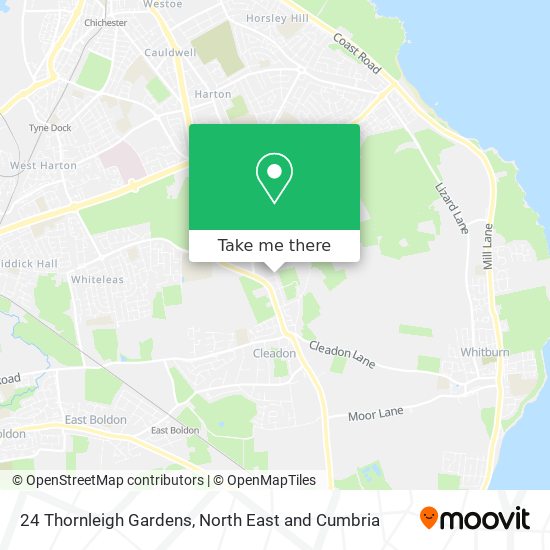 24 Thornleigh Gardens map