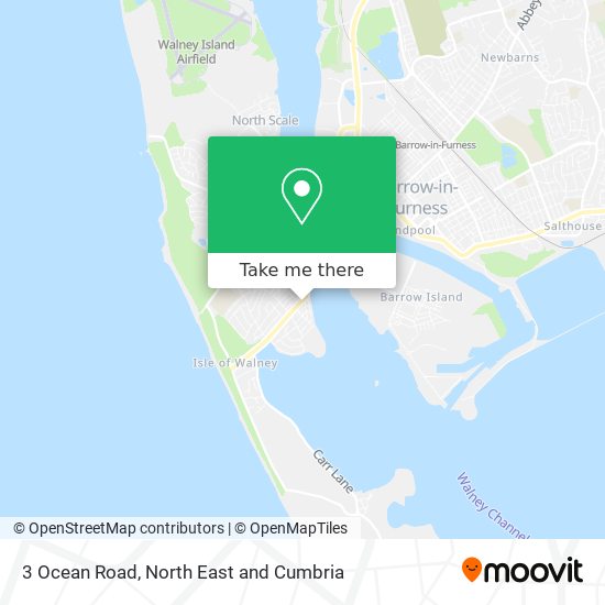 3 Ocean Road map