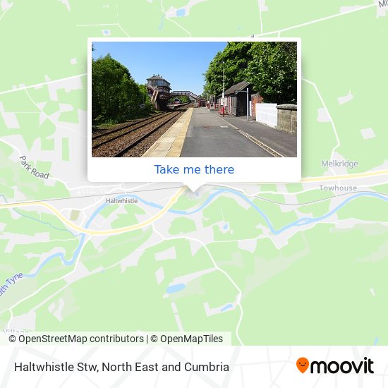 Haltwhistle Stw map
