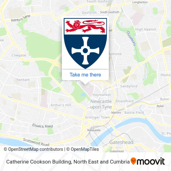 Catherine Cookson Building map