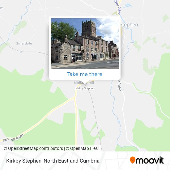 Kirkby Stephen map