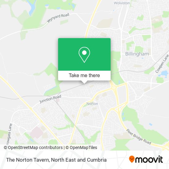 The Norton Tavern map
