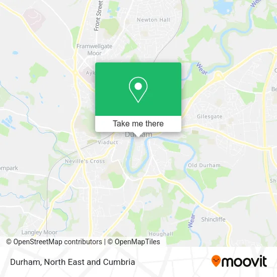 Durham map