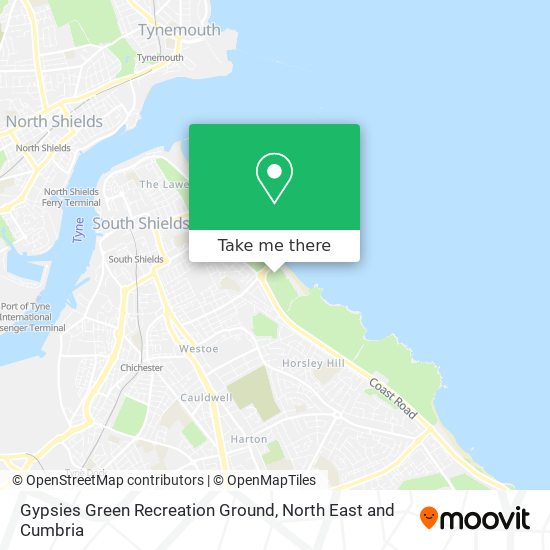 Gypsies Green Recreation Ground map