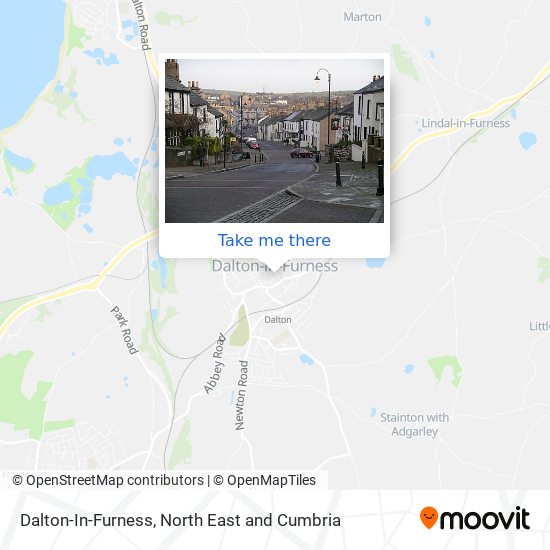 Dalton-In-Furness map