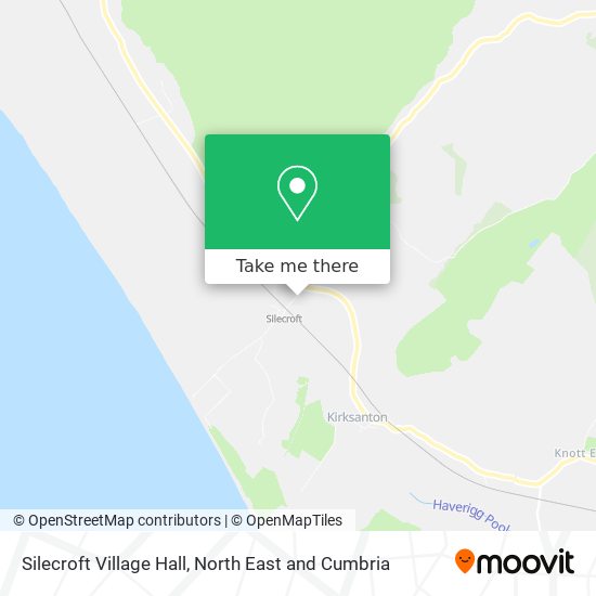 Silecroft Village Hall map