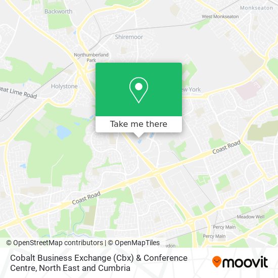 Cobalt Business Exchange (Cbx) & Conference Centre map