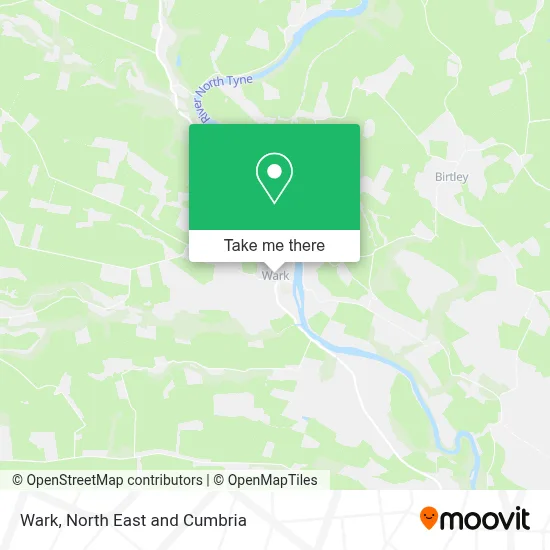 How to Get to Wark in Northumberland by Bus or Train?