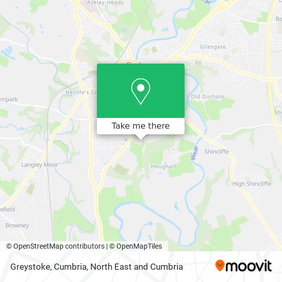 Greystoke, Cumbria map