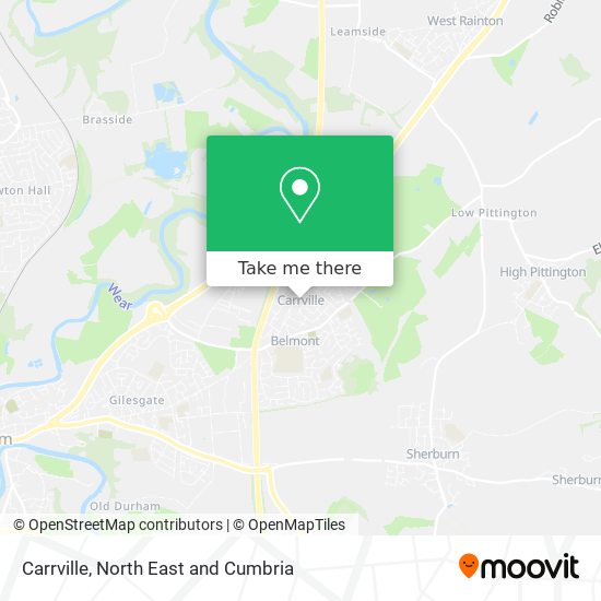 Carrville map