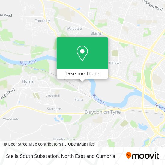 Stella South Substation map