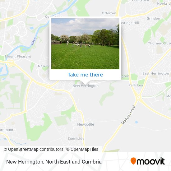 New Herrington map