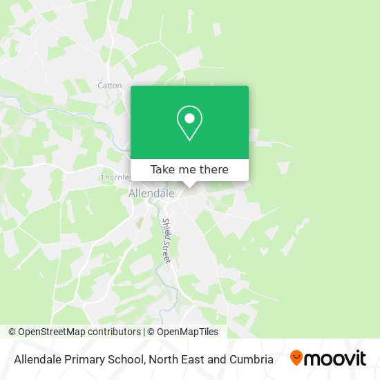 Allendale Primary School map