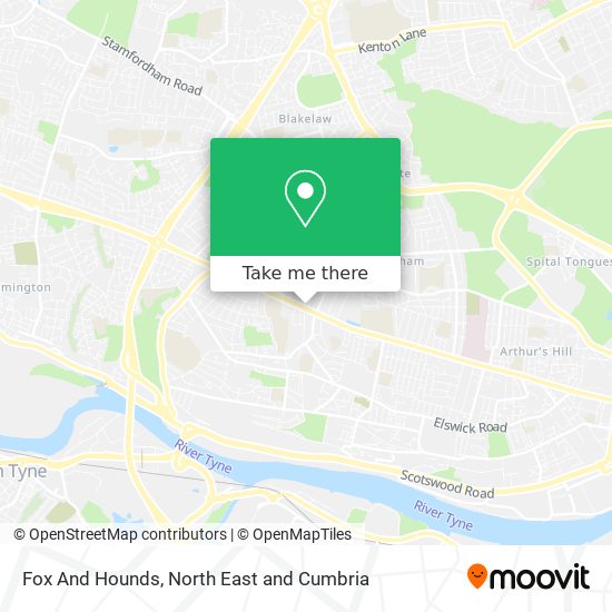 Fox And Hounds map