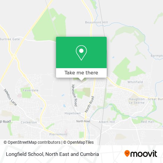 Longfield School map
