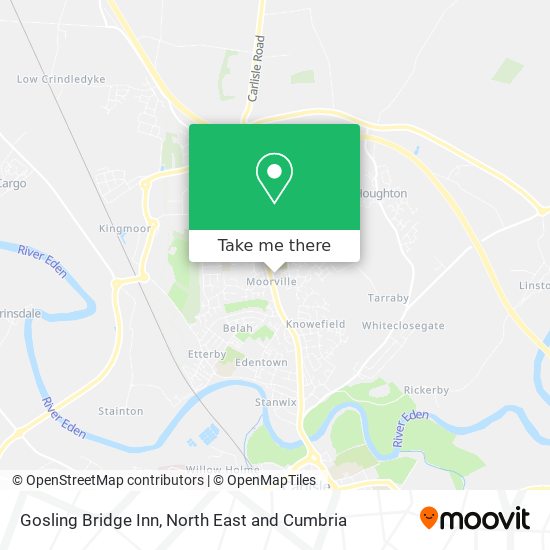 Gosling Bridge Inn map