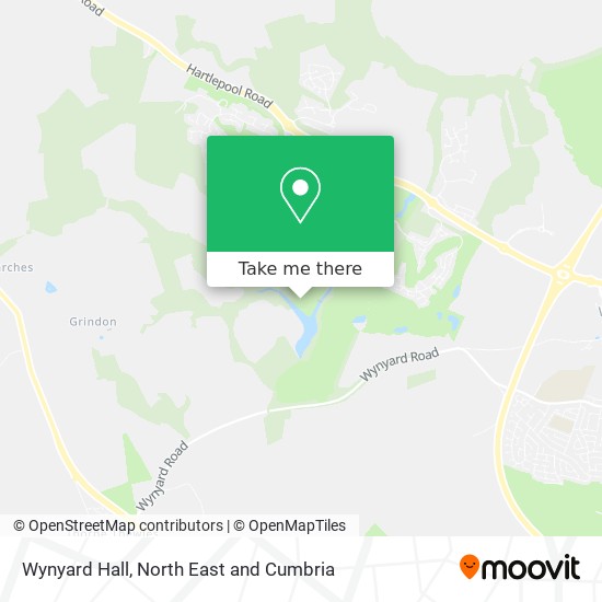 Wynyard Hall map