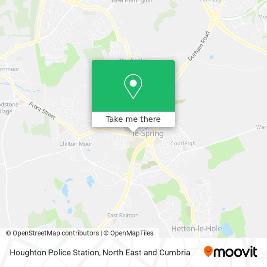 Houghton Police Station map