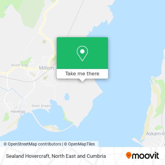 Sealand Hovercraft map