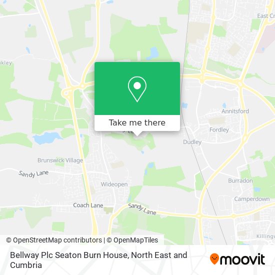 Bellway Plc Seaton Burn House map