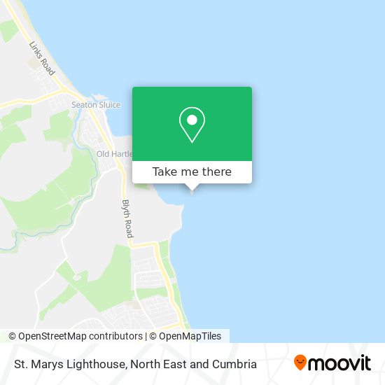 St. Marys Lighthouse map