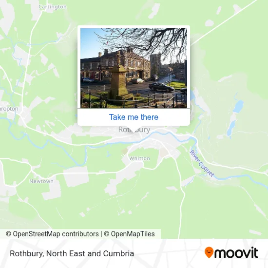 Rothbury map