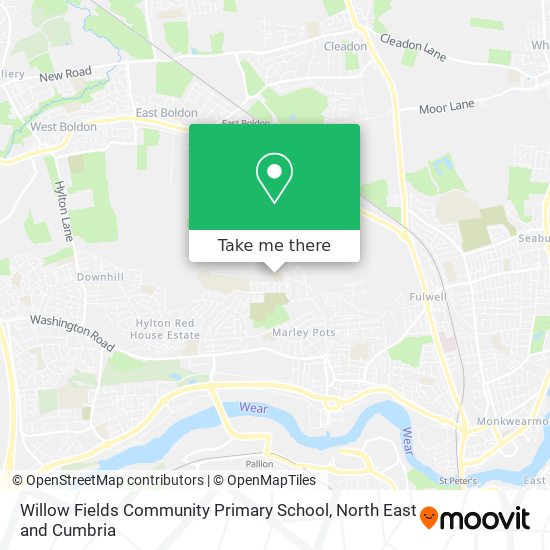 Willow Fields Community Primary School map