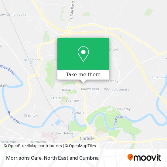 Morrisons Cafe map