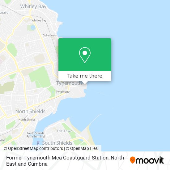 Former Tynemouth Mca Coastguard Station map