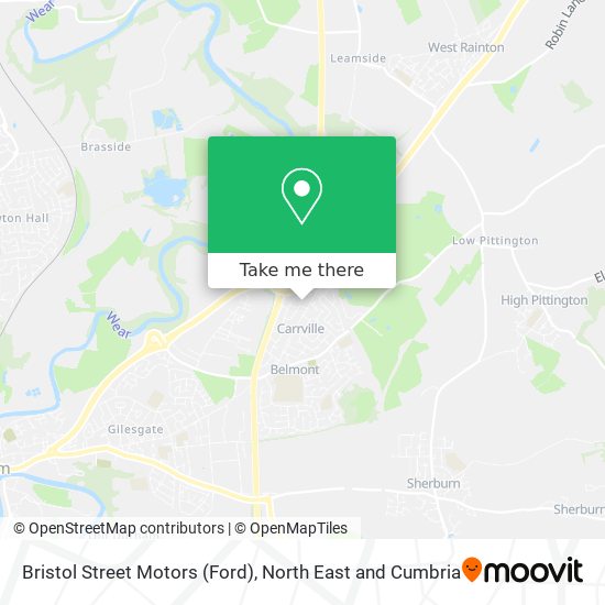 Bristol Street Motors (Ford) map