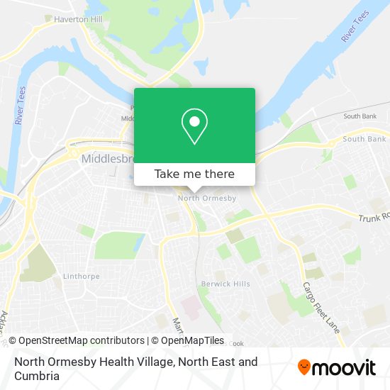 North Ormesby Health Village map
