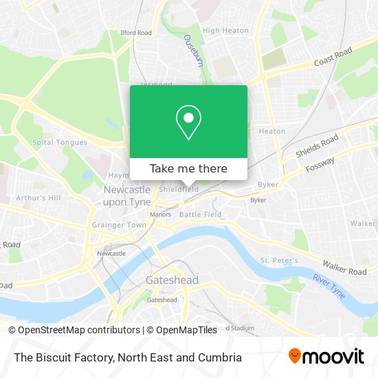 The Biscuit Factory map