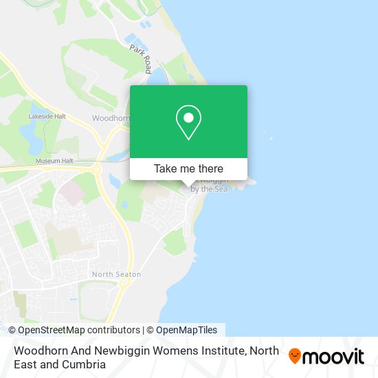 Woodhorn And Newbiggin Womens Institute map