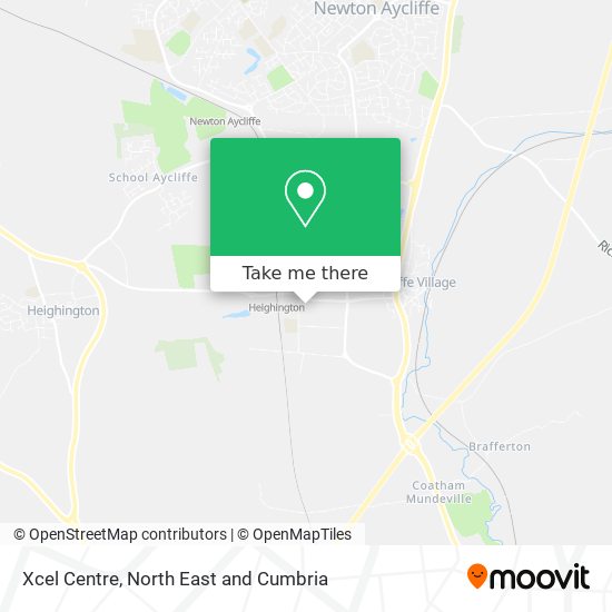 Xcel Centre map
