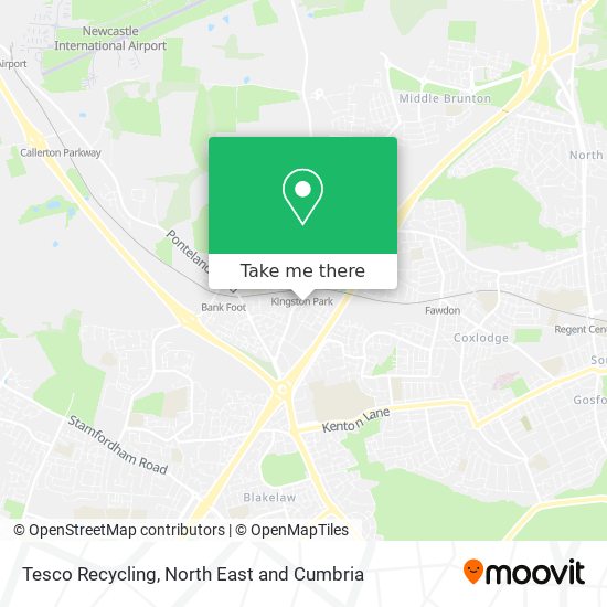 Tesco Recycling map