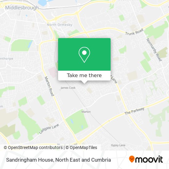Sandringham House map
