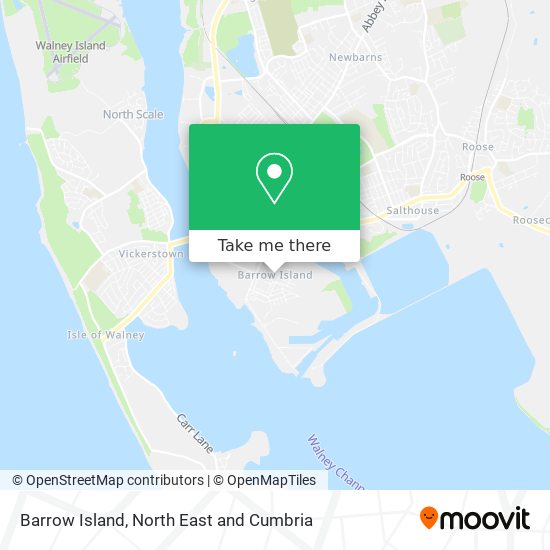 How to get to Barrow Island in Barrow In Furness by Train or Bus