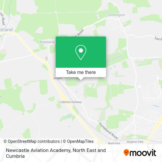 Newcastle Aviation Academy map