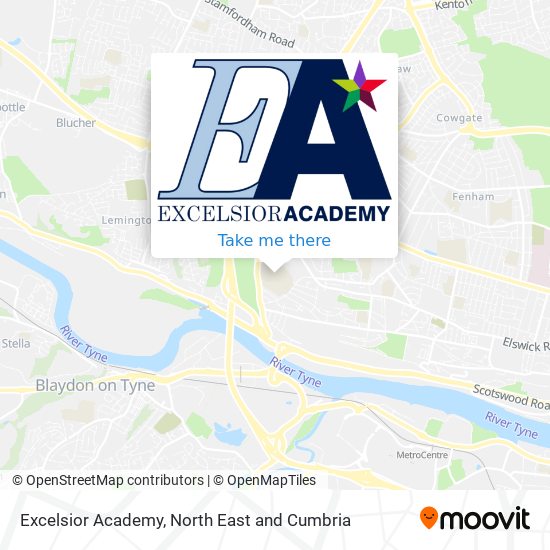 Excelsior Academy map