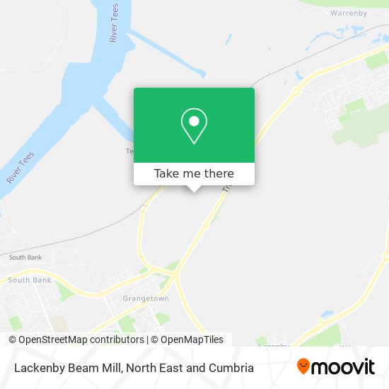 Lackenby Beam Mill map