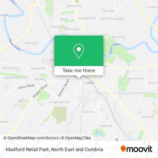 Madford Retail Park map