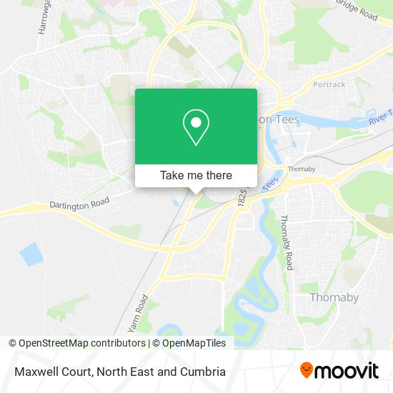 Maxwell Court map