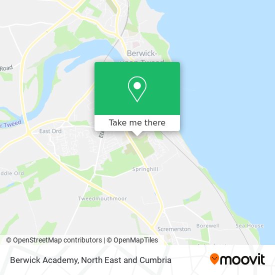 Berwick Academy map
