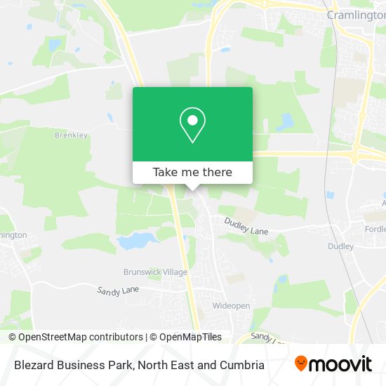 Blezard Business Park map