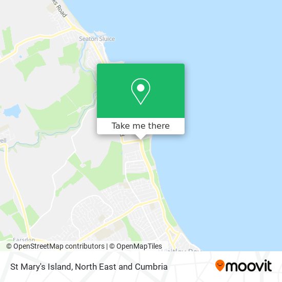 St Mary's Island map