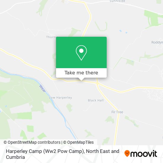 Harperley Camp (Ww2 Pow Camp) map