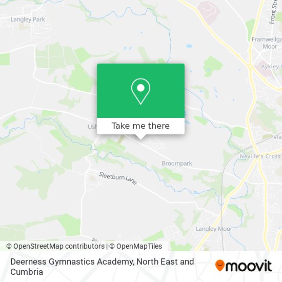 Deerness Gymnastics Academy map