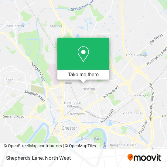 Shepherds Lane map