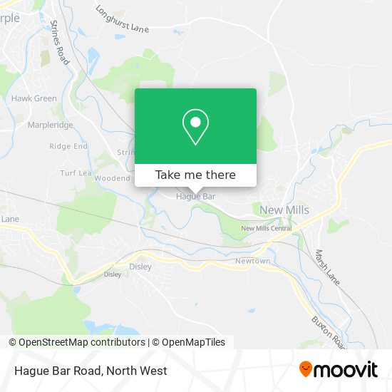 Hague Bar Road map