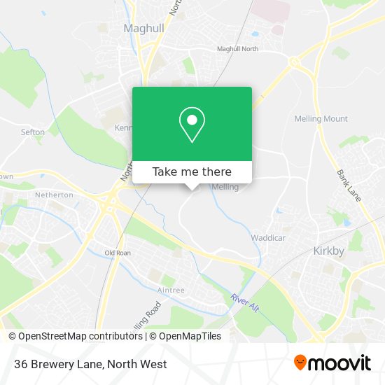 36 Brewery Lane map